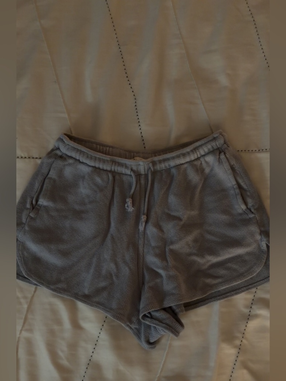brandy waffle knit shorts